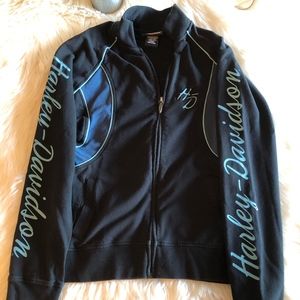 Harley-Davidson Women's Zipper Sweatshirt Size M